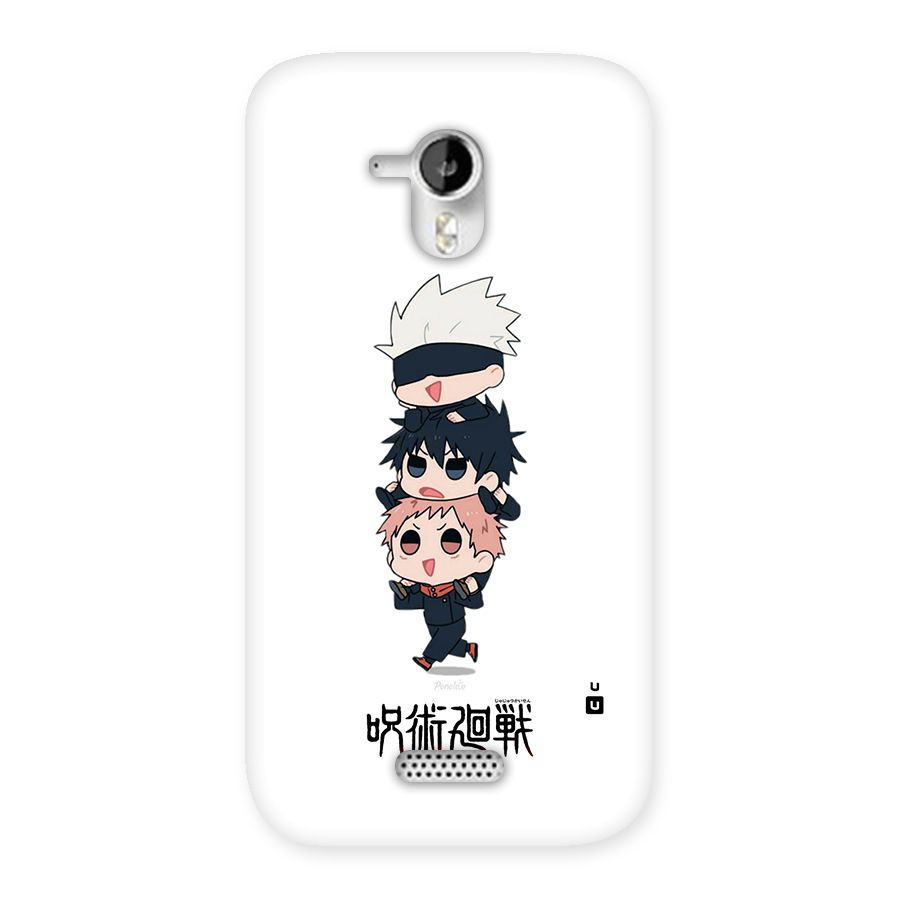 Top Gojo Squad Back Case for Canvas HD A116