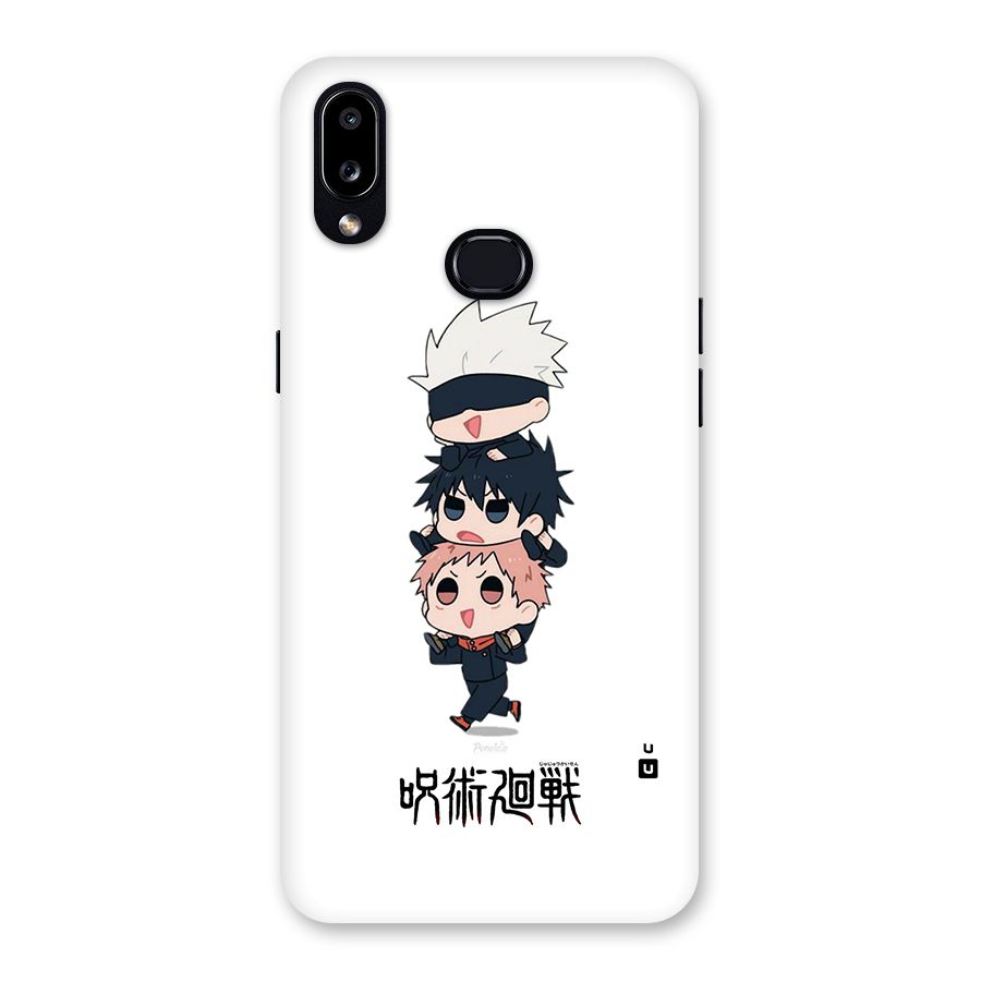 Top Gojo Squad Back Case for Galaxy A10s