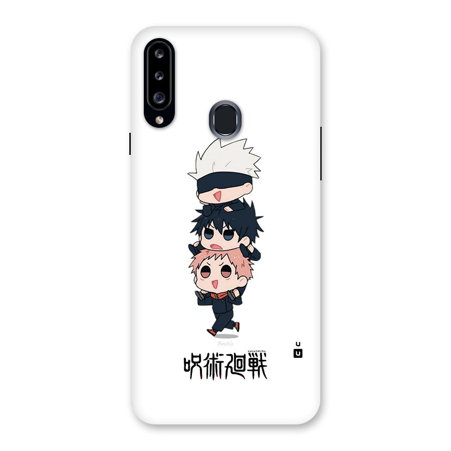 Top Gojo Squad Back Case for Galaxy A20s