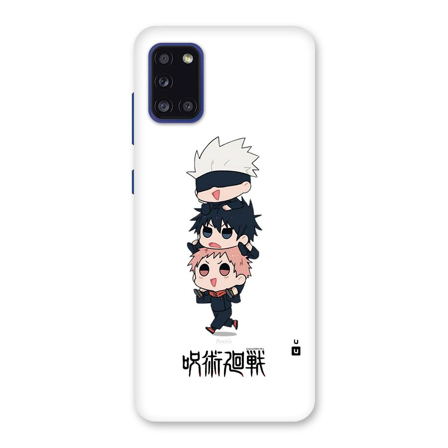 Top Gojo Squad Back Case for Galaxy A31