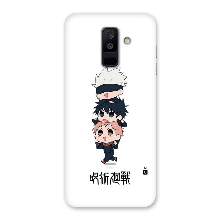 Top Gojo Squad Back Case for Galaxy A6 Plus
