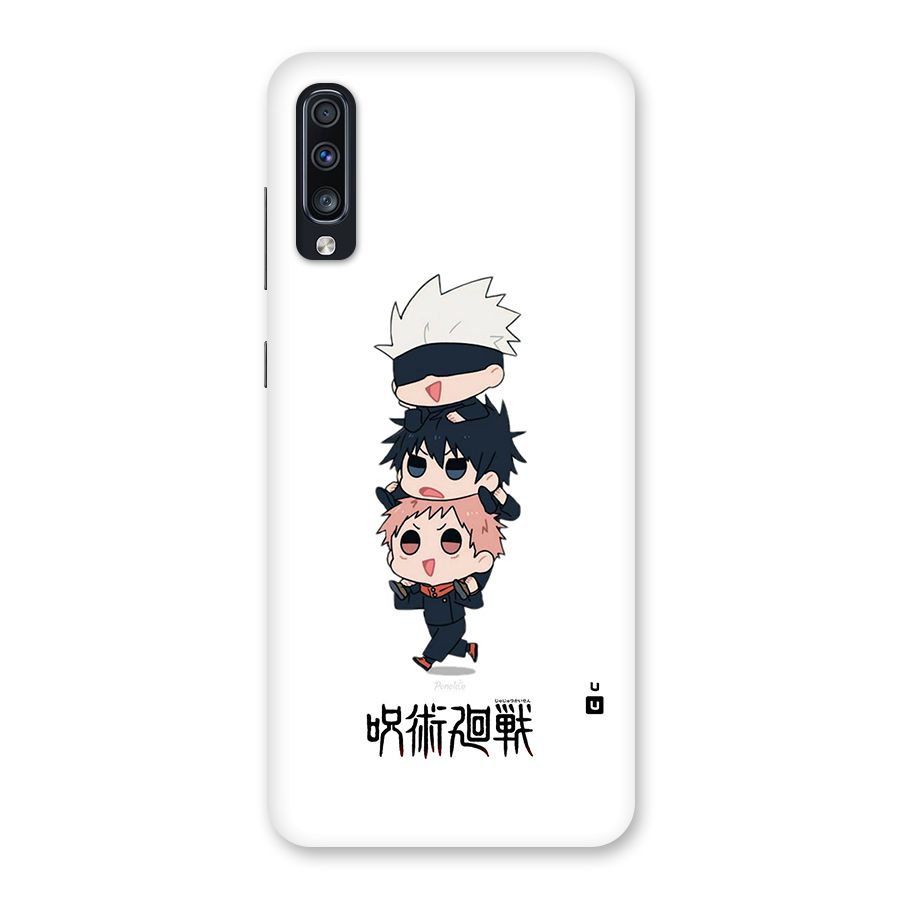 Top Gojo Squad Back Case for Galaxy A70