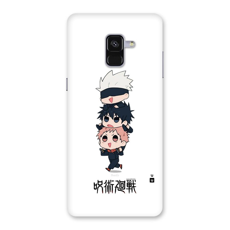 Top Gojo Squad Back Case for Galaxy A8 Plus