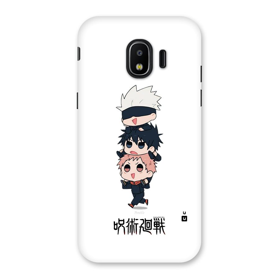 Top Gojo Squad Back Case for Galaxy J2 Pro 2018
