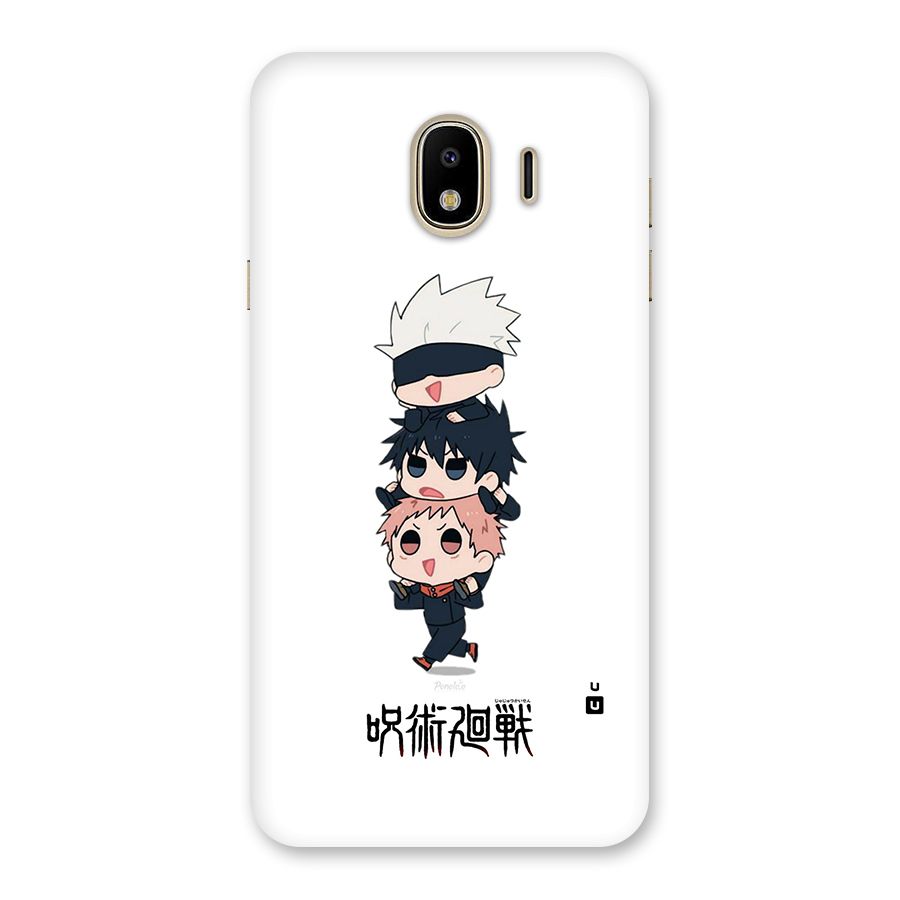 Top Gojo Squad Back Case for Galaxy J4