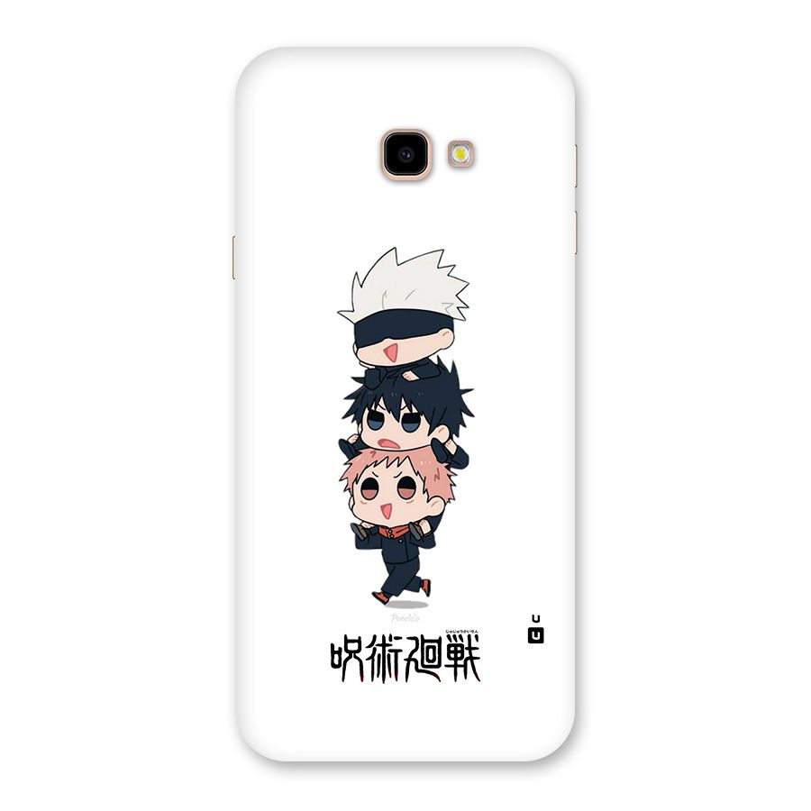 Top Gojo Squad Back Case for Galaxy J4 Plus