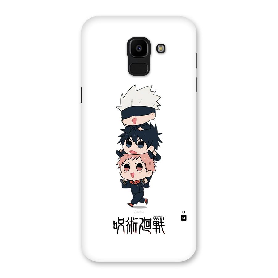 Top Gojo Squad Back Case for Galaxy J6