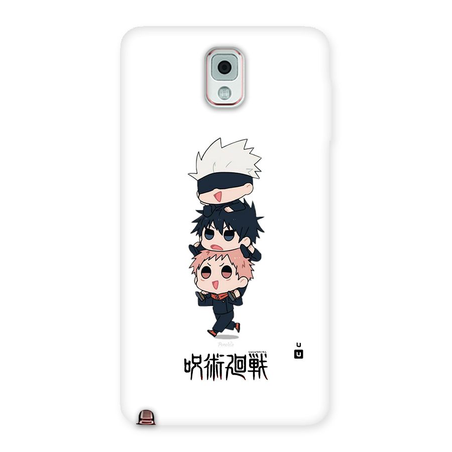 Top Gojo Squad Back Case for Galaxy Note 3