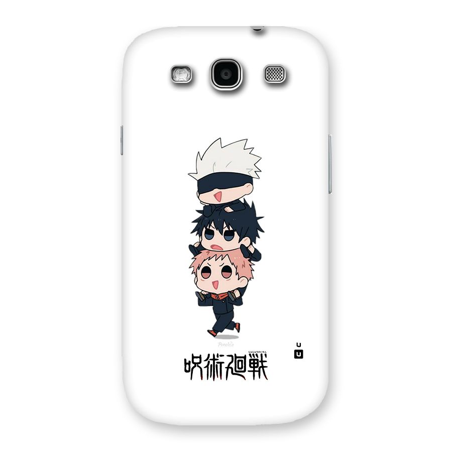 Top Gojo Squad Back Case for Galaxy S3