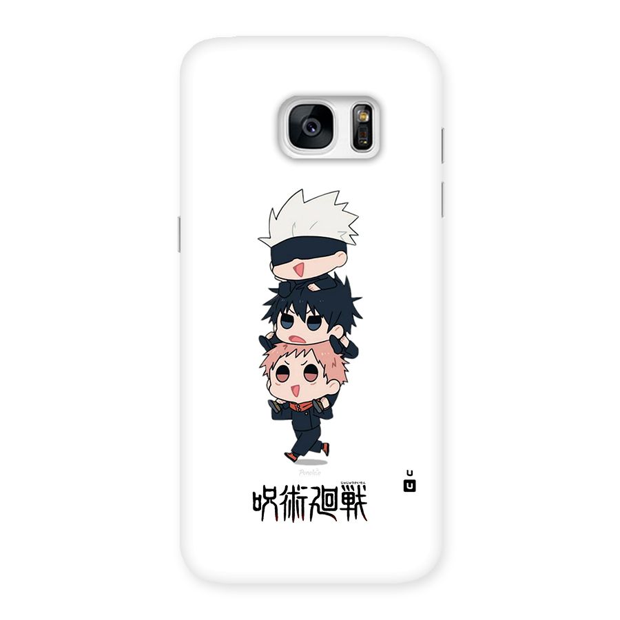 Top Gojo Squad Back Case for Galaxy S7 Edge