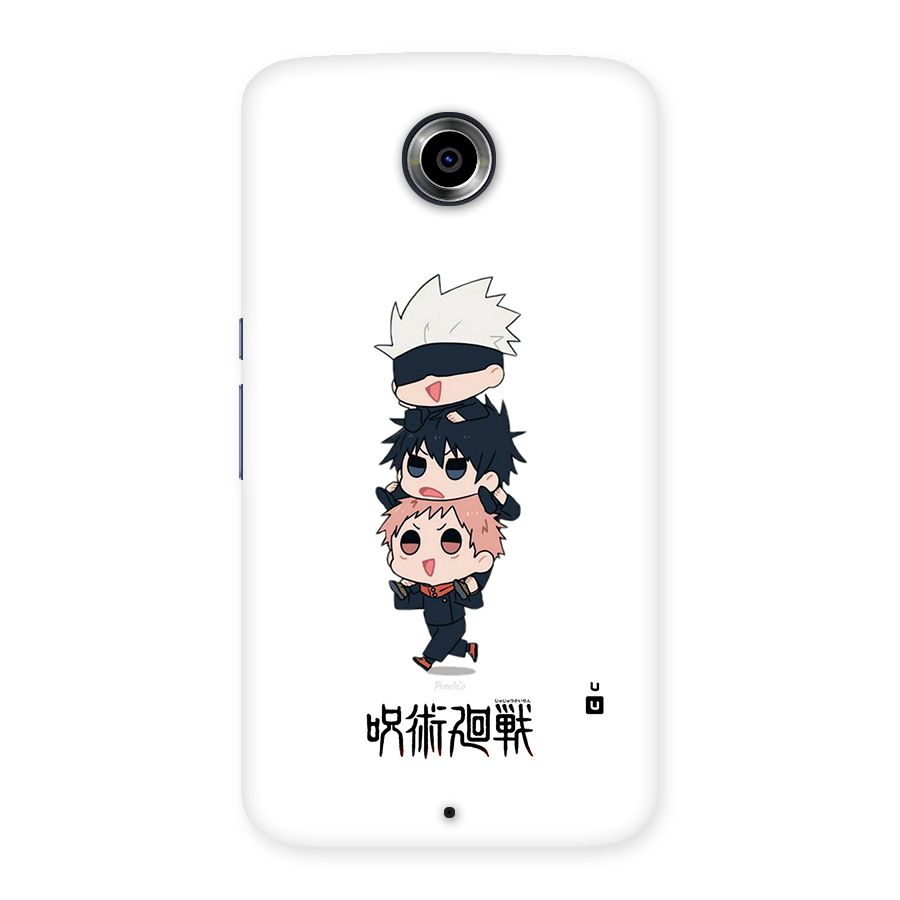 Top Gojo Squad Back Case for Google Nexus 6