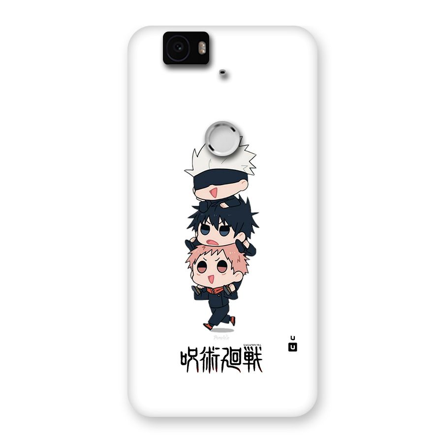 Top Gojo Squad Back Case for Google Nexus 6P