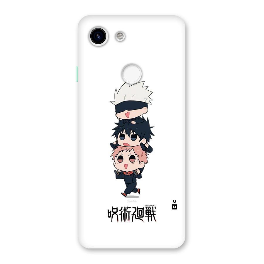 Top Gojo Squad Back Case for Google Pixel 3