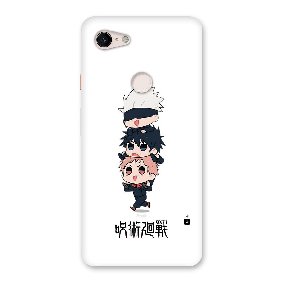 Top Gojo Squad Back Case for Google Pixel 3 XL