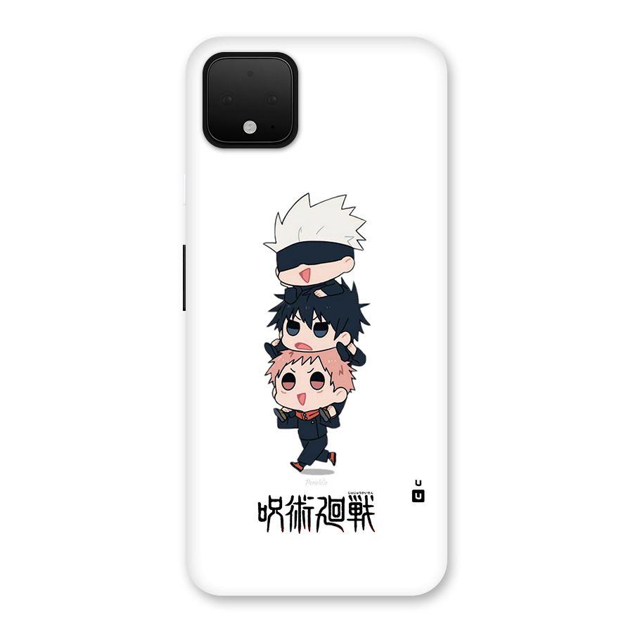 Top Gojo Squad Back Case for Google Pixel 4 XL