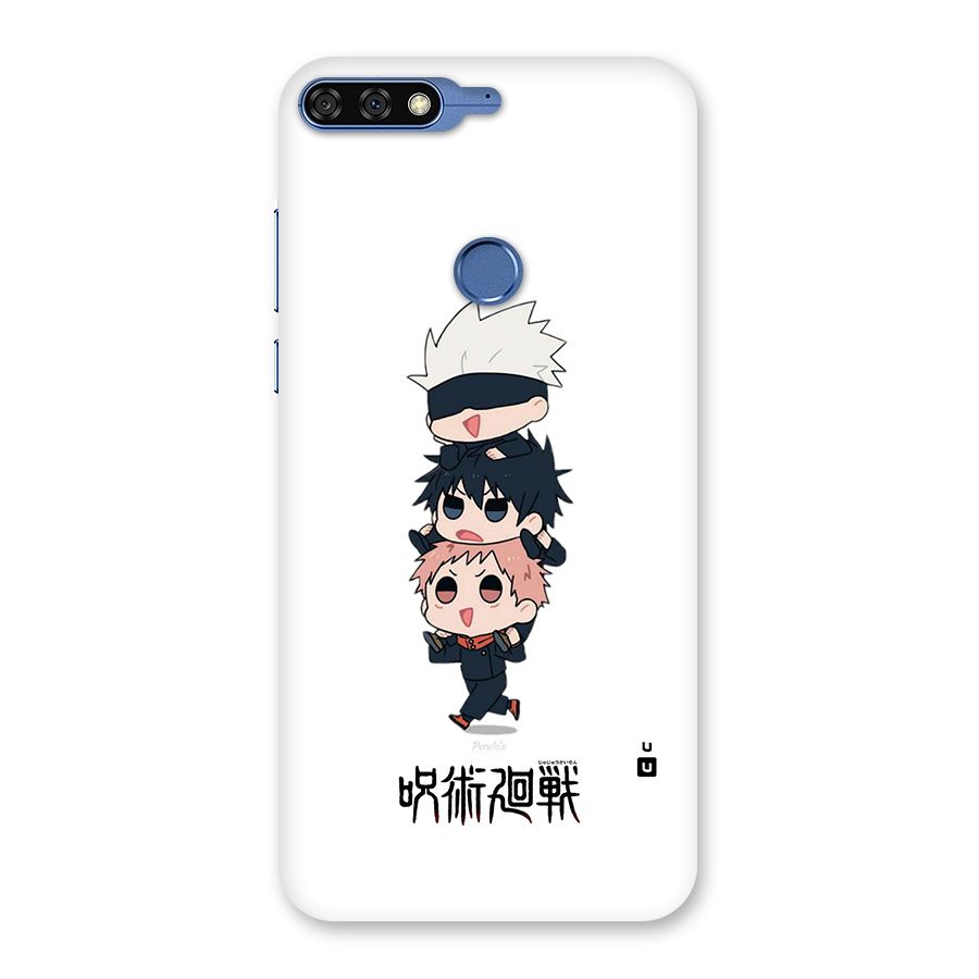 Top Gojo Squad Back Case for Honor 7C
