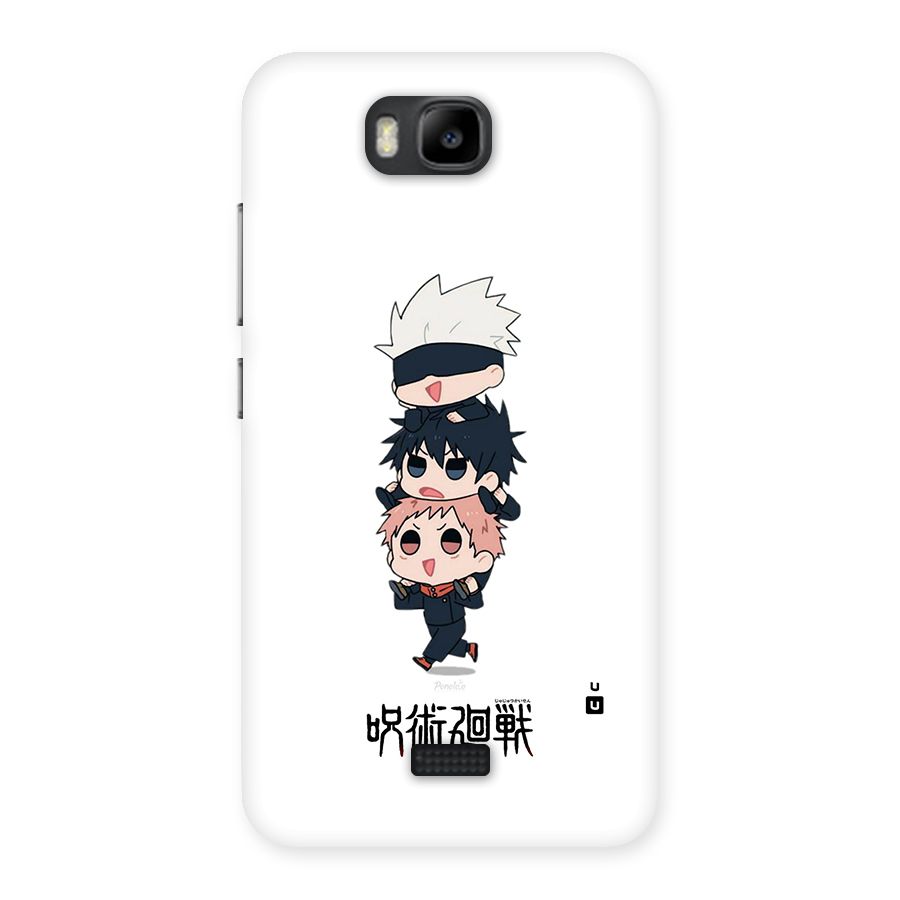 Top Gojo Squad Back Case for Honor Bee