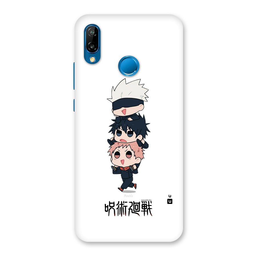Top Gojo Squad Back Case for Huawei P20 Lite