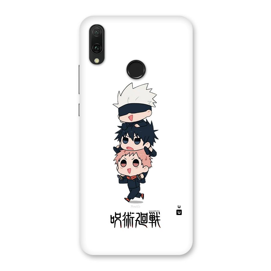 Top Gojo Squad Back Case for Huawei Y9 (2019)