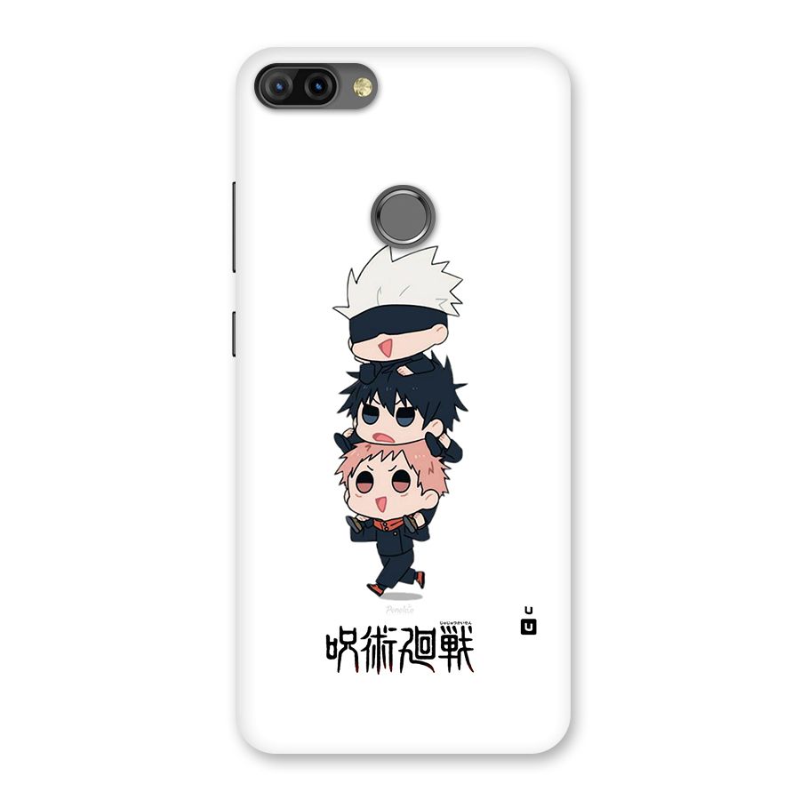 Top Gojo Squad Back Case for Infinix Hot 6 Pro