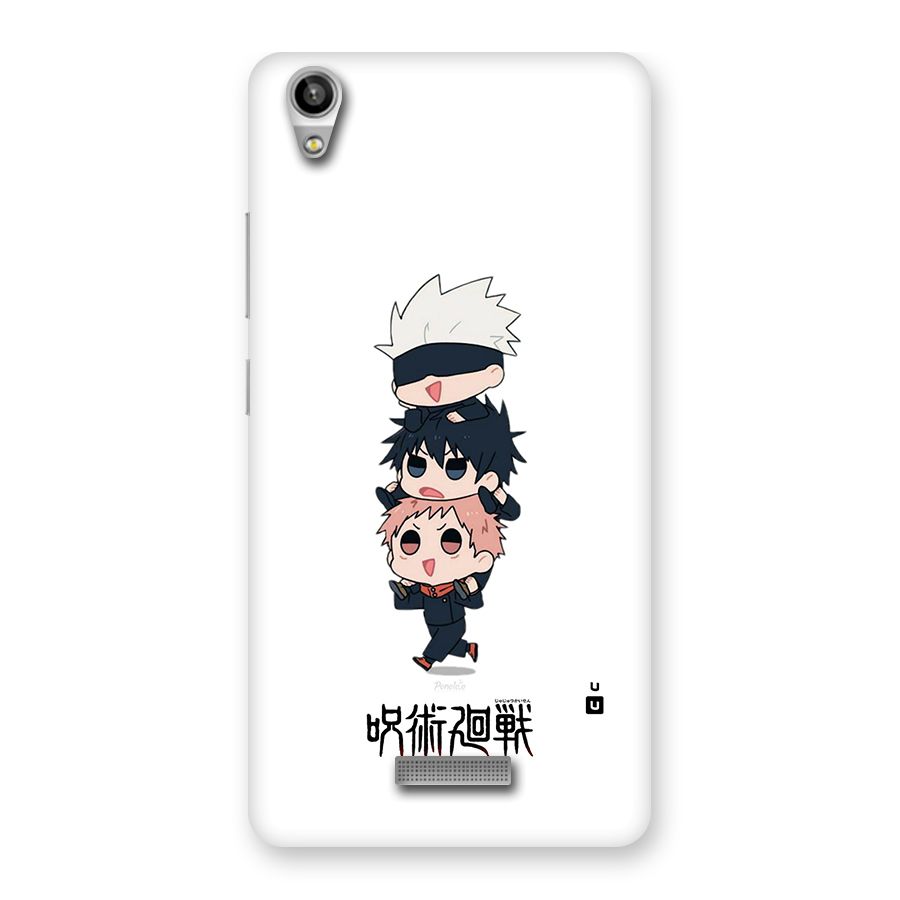 Top Gojo Squad Back Case for Lava Pixel V1