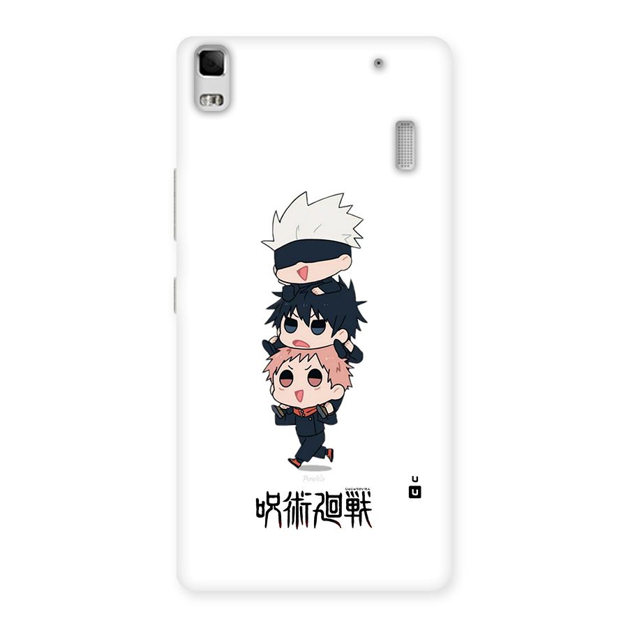 Top Gojo Squad Back Case for Lenovo K3 Note