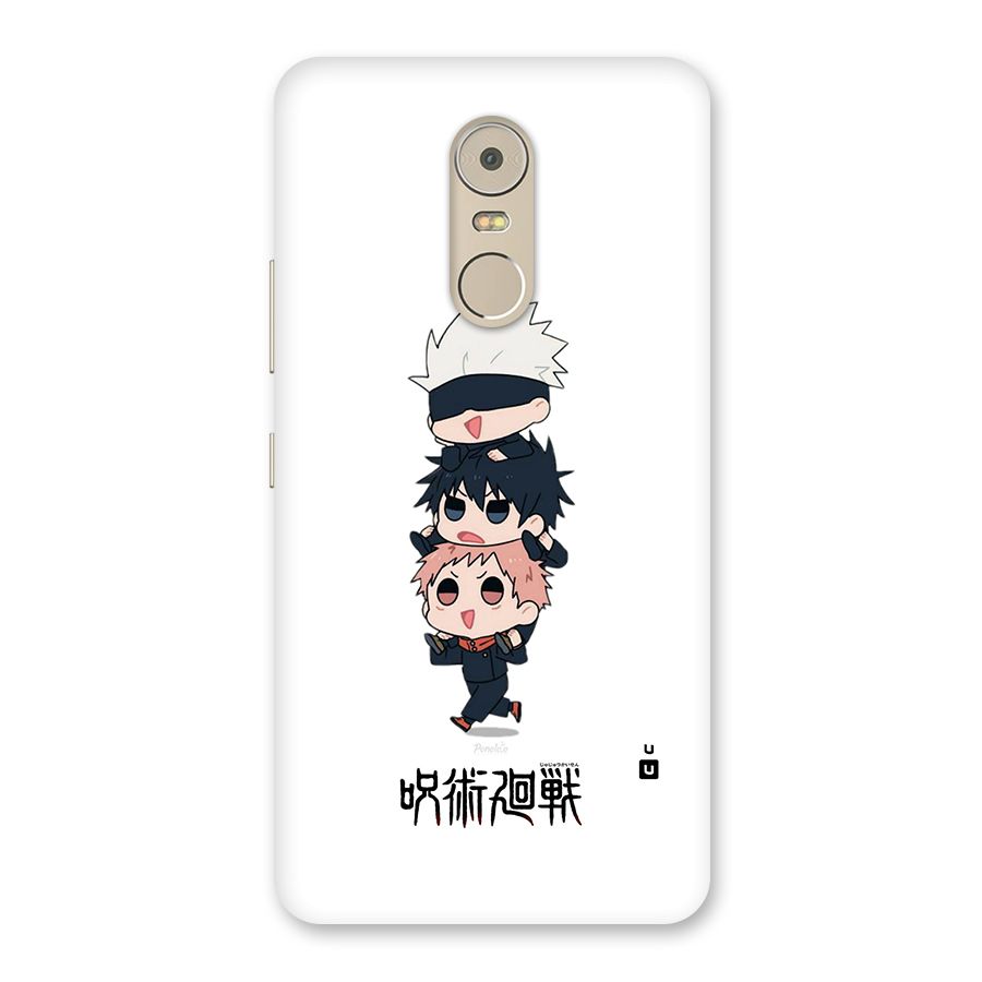 Top Gojo Squad Back Case for Lenovo K6 Note