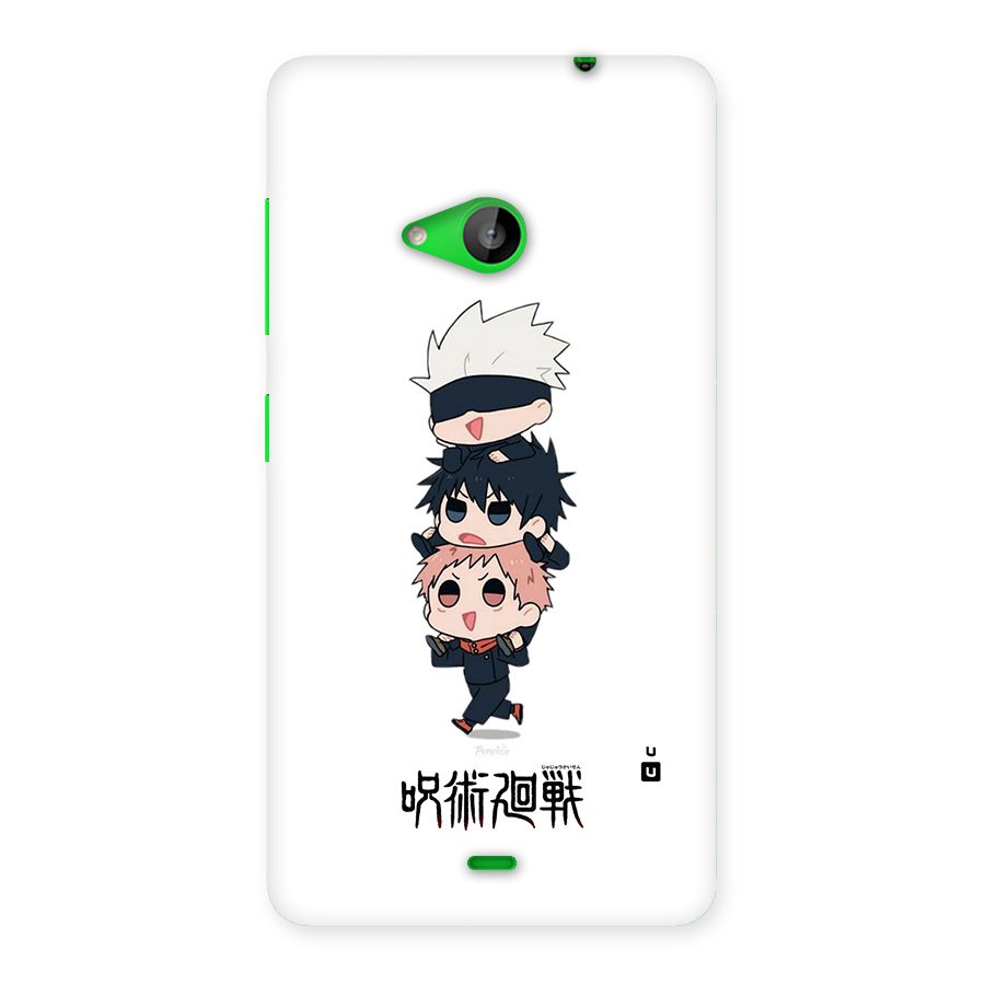 Top Gojo Squad Back Case for Lumia 535