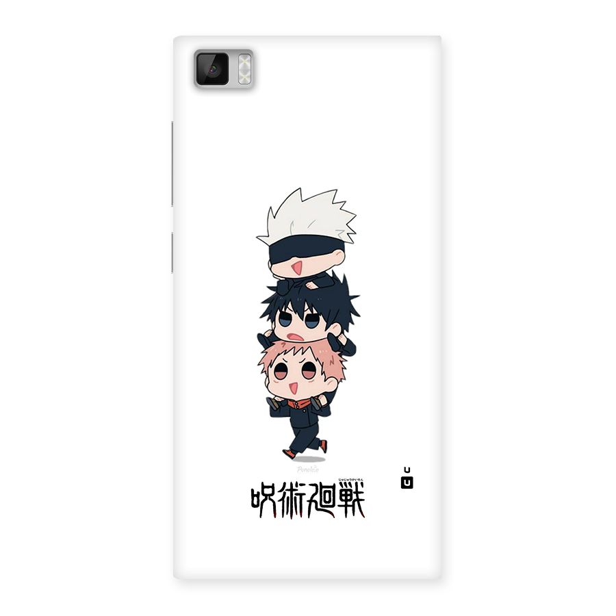 Top Gojo Squad Back Case for Mi3