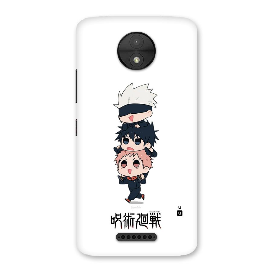 Top Gojo Squad Back Case for Moto C