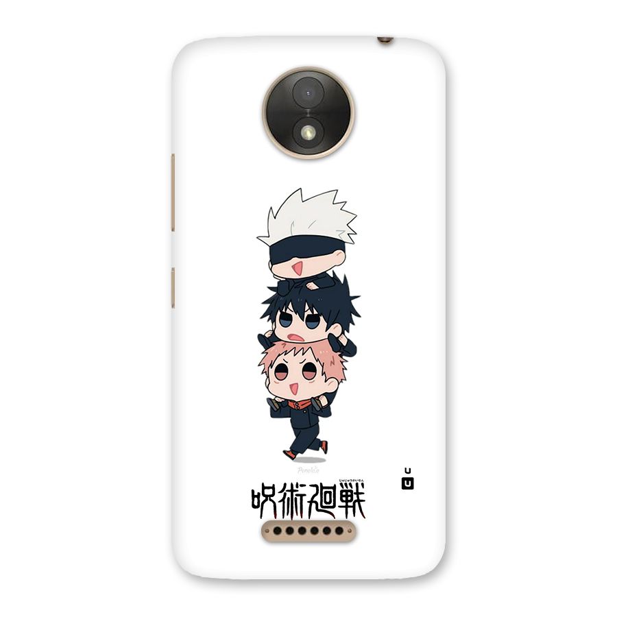 Top Gojo Squad Back Case for Moto C Plus