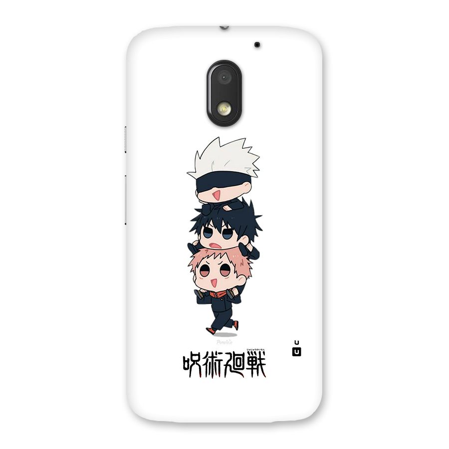 Top Gojo Squad Back Case for Moto E3 Power