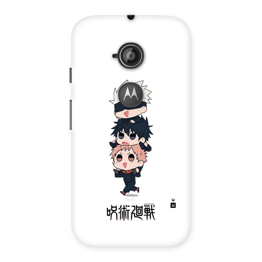 Top Gojo Squad Back Case for Moto E 2nd Gen