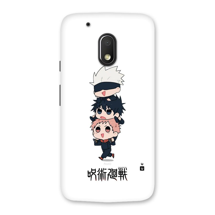 Top Gojo Squad Back Case for Moto G4 Play