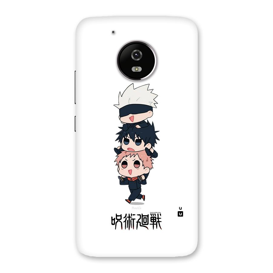Top Gojo Squad Back Case for Moto G5