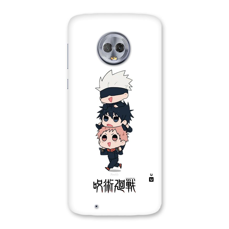 Top Gojo Squad Back Case for Moto G6