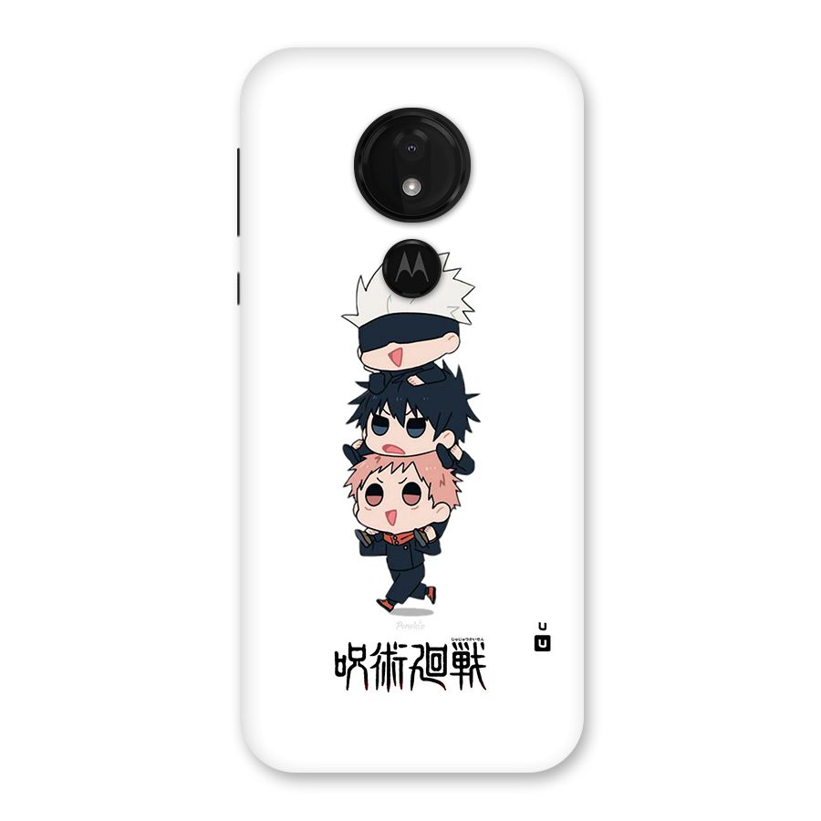 Top Gojo Squad Back Case for Moto G7 Power