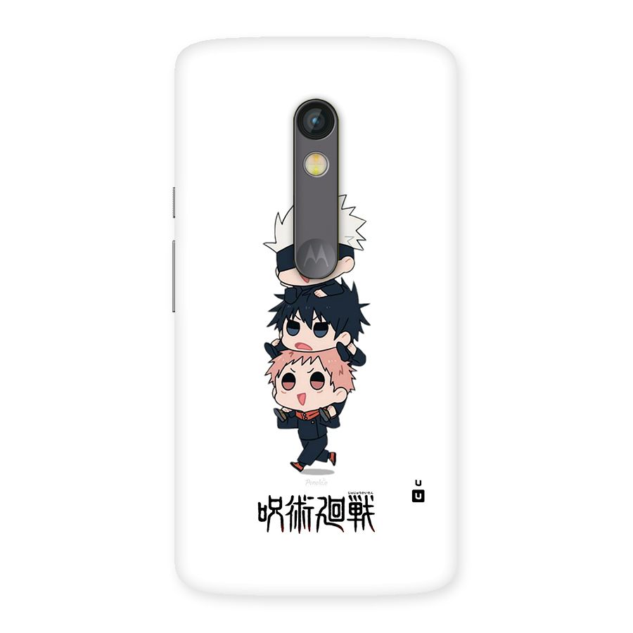 Top Gojo Squad Back Case for Moto X Play