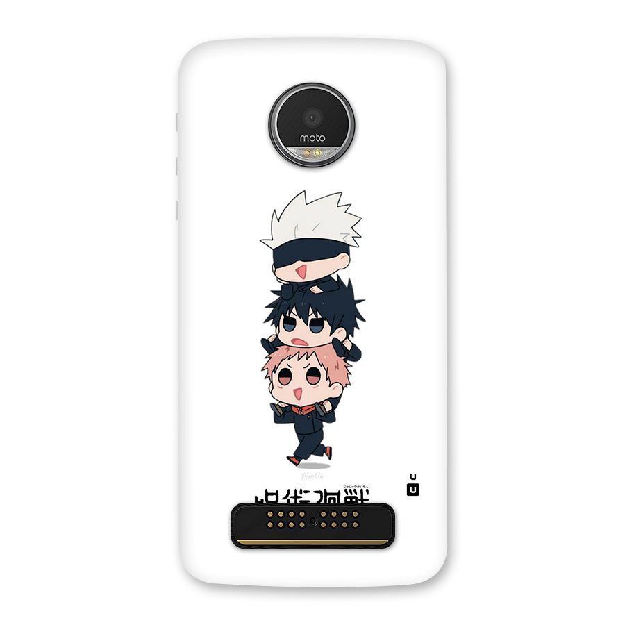 Top Gojo Squad Back Case for Moto Z Play