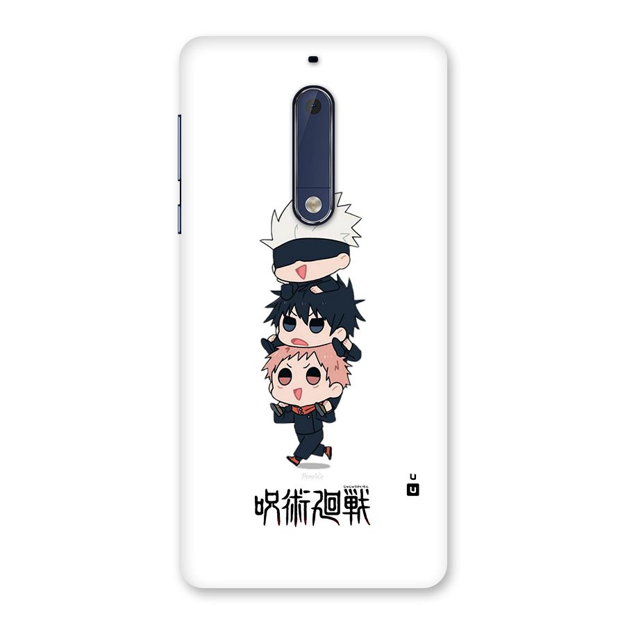 Top Gojo Squad Back Case for Nokia 5