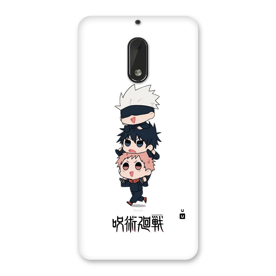 Top Gojo Squad Back Case for Nokia 6