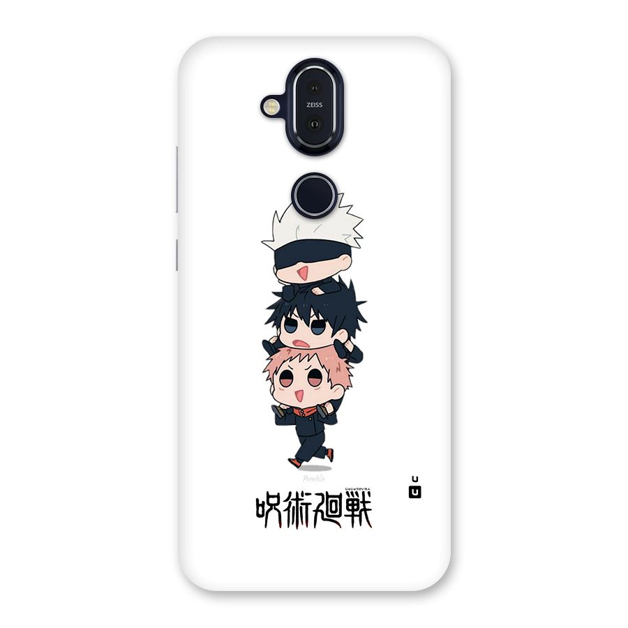 Top Gojo Squad Back Case for Nokia 8.1