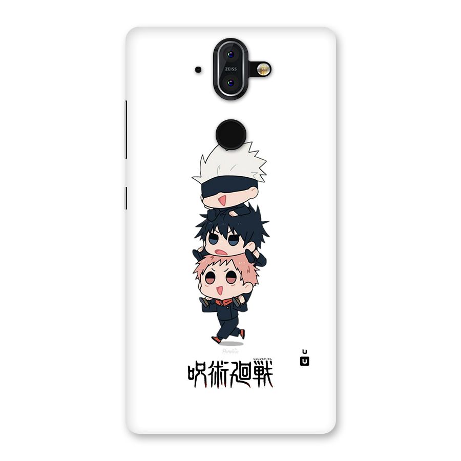Top Gojo Squad Back Case for Nokia 8 Sirocco