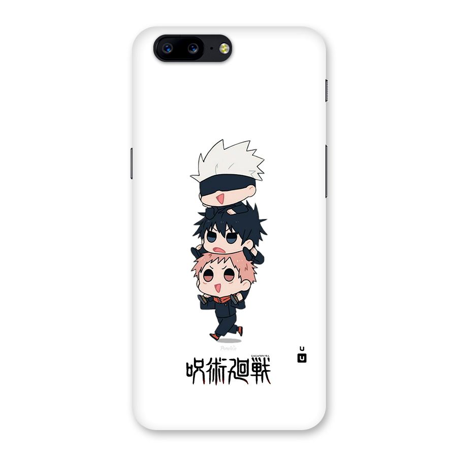 Top Gojo Squad Back Case for OnePlus 5