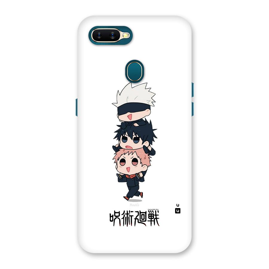 Top Gojo Squad Back Case for Oppo A12