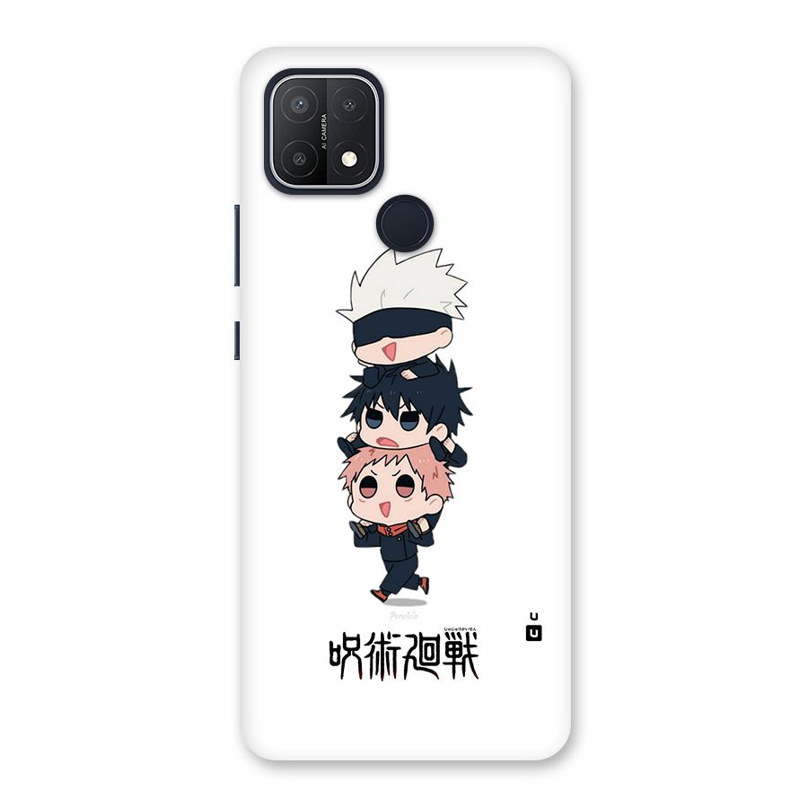 Top Gojo Squad Back Case for Oppo A15