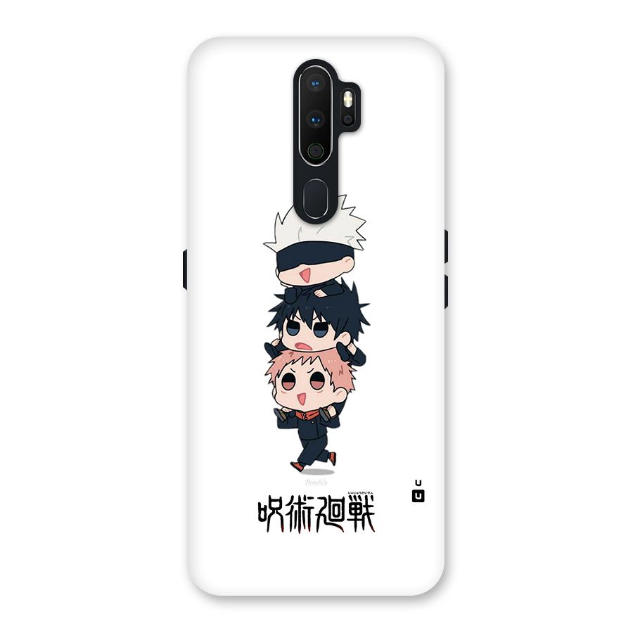 Top Gojo Squad Back Case for Oppo A5 (2020)