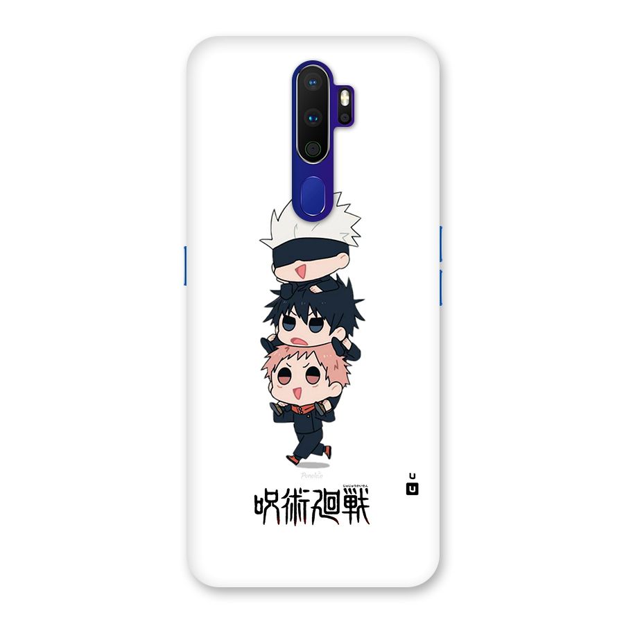 Top Gojo Squad Back Case for Oppo A9 (2020)