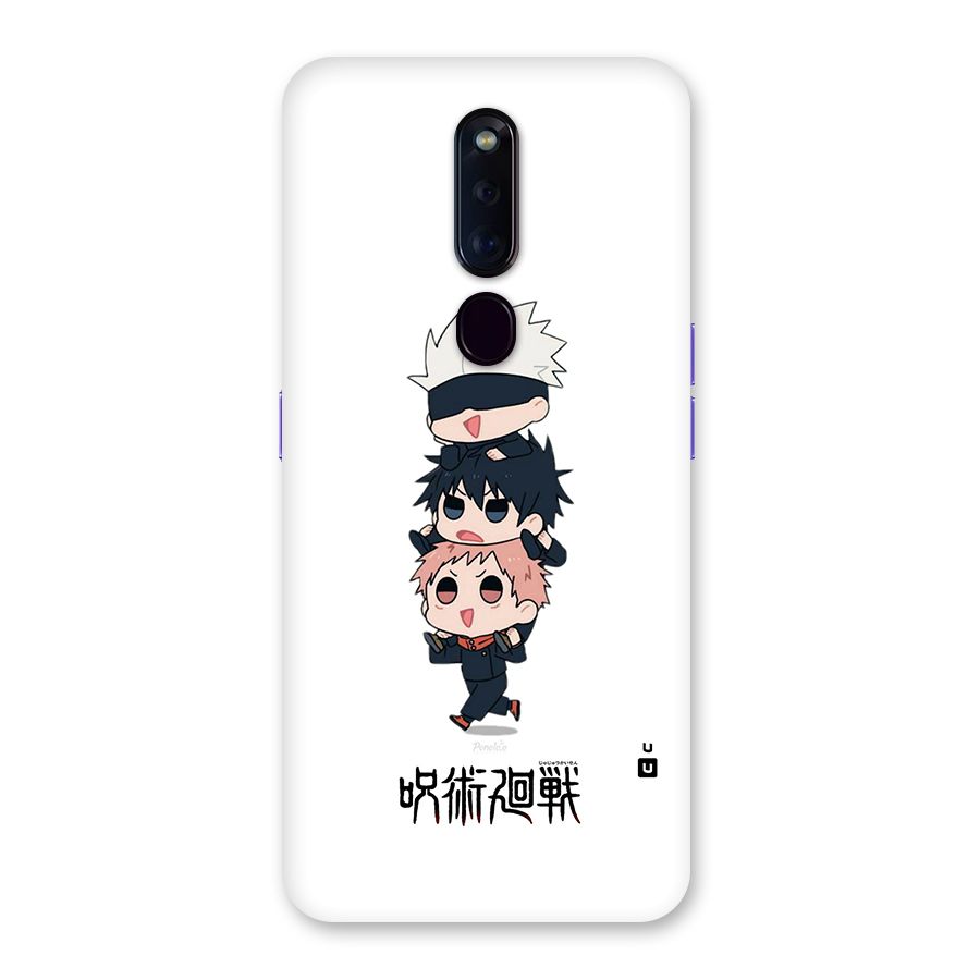 Top Gojo Squad Back Case for Oppo F11 Pro