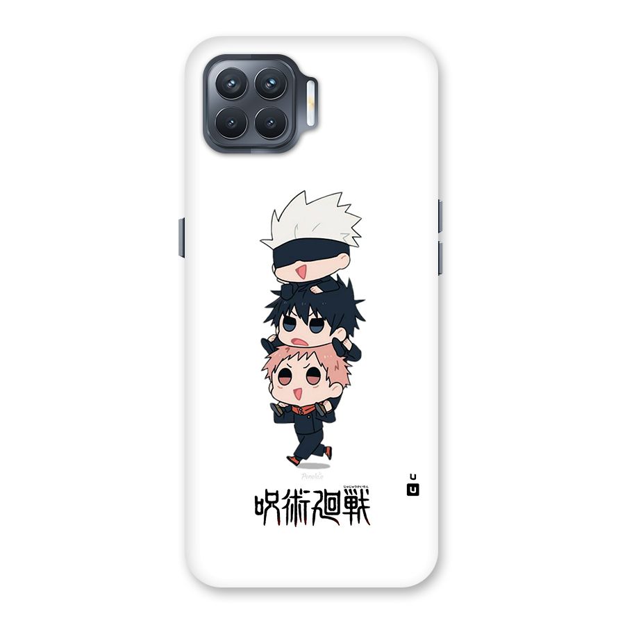 Top Gojo Squad Back Case for Oppo F17 Pro